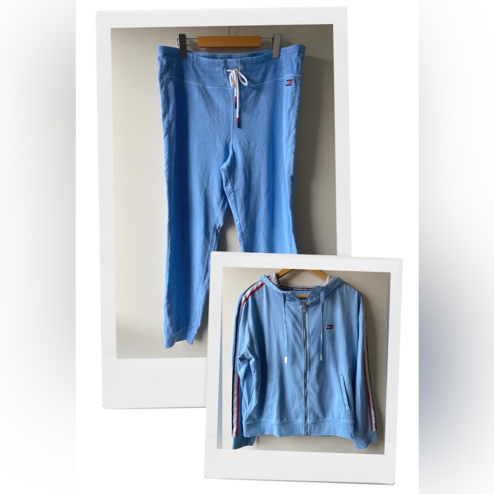 Tommy Hilfiger light blue sweatsuit set